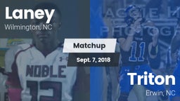 Matchup: Laney vs. Triton  2018