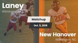 Matchup: Laney vs. New Hanover  2018
