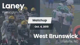 Matchup: Laney vs. West Brunswick  2019