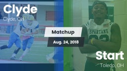 Matchup: Clyde vs. Start  2018