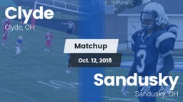 Matchup: Clyde vs. Sandusky  2018