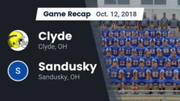 Recap: Clyde  vs. Sandusky  2018