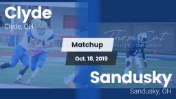 Matchup: Clyde vs. Sandusky  2019
