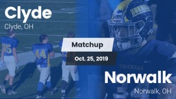Matchup: Clyde vs. Norwalk  2019