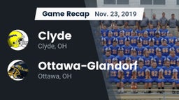 Recap: Clyde  vs. Ottawa-Glandorf  2019
