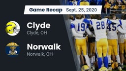 Recap: Clyde  vs. Norwalk  2020