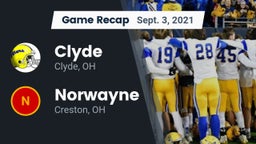 Recap: Clyde  vs. Norwayne  2021