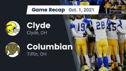 Recap: Clyde  vs. Columbian  2021
