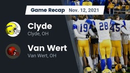 Recap: Clyde  vs. Van Wert  2021