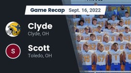 Recap: Clyde  vs. Scott  2022