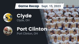 Recap: Clyde  vs. Port Clinton  2023