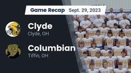 Recap: Clyde  vs. Columbian  2023