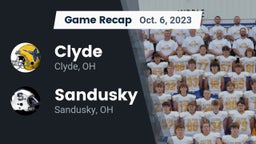 Recap: Clyde  vs. Sandusky  2023