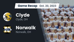 Recap: Clyde  vs. Norwalk  2023