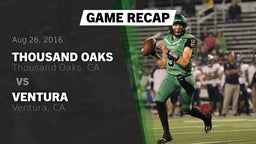 Recap: Thousand Oaks  vs. Ventura  2016