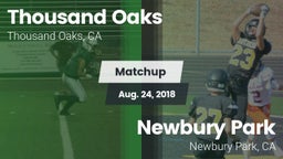 Matchup: Thousand Oaks High vs. Newbury Park  2018