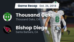 Recap: Thousand Oaks  vs. Bishop Diego  2018
