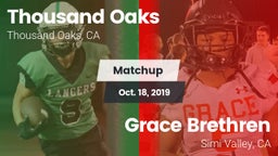 Matchup: Thousand Oaks High vs. Grace Brethren  2019