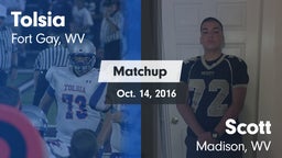 Matchup: Tolsia vs. Scott  2016