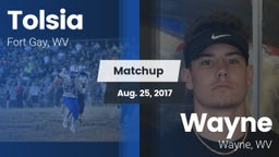 Matchup: Tolsia vs. Wayne  2017