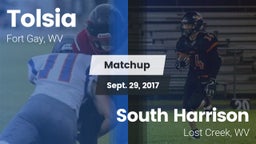 Matchup: Tolsia vs. South Harrison  2017