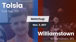 Matchup: Tolsia vs. Williamstown  2017