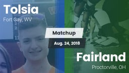 Matchup: Tolsia vs. Fairland  2018