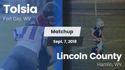 Matchup: Tolsia vs. Lincoln County  2018