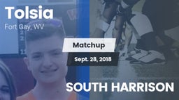 Matchup: Tolsia vs. SOUTH HARRISON 2018