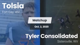 Matchup: Tolsia vs. Tyler Consolidated  2020