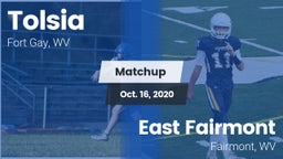 Matchup: Tolsia vs. East Fairmont  2020