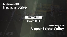 Matchup: Indian Lake vs. Upper Scioto Valley  2016