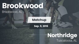 Matchup: Brookwood vs. Northridge  2016