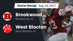 Recap: Brookwood  vs. West Blocton  2017