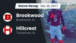 Recap: Brookwood  vs. Hillcrest  2017