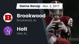 Recap: Brookwood  vs. Holt  2017
