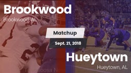 Matchup: Brookwood vs. Hueytown  2018