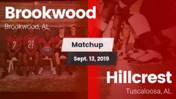 Matchup: Brookwood vs. Hillcrest  2019