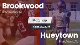 Matchup: Brookwood vs. Hueytown  2019
