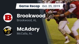 Recap: Brookwood  vs. McAdory  2019