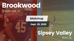 Matchup: Brookwood vs. Sipsey Valley  2020