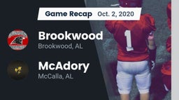 Recap: Brookwood  vs. McAdory  2020
