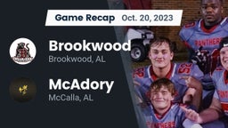 Recap: Brookwood  vs. McAdory  2023