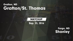 Matchup: Grafton/St. Thomas vs. Shanley  2016
