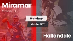 Matchup: Miramar vs. Hallandale  2017