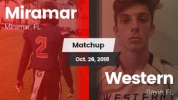 Matchup: Miramar vs. Western  2018