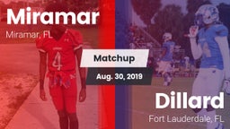 Matchup: Miramar vs. Dillard  2019