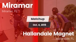 Matchup: Miramar vs. Hallandale Magnet  2019