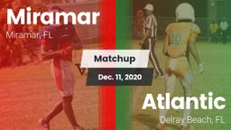 Matchup: Miramar vs. Atlantic  2020