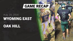Recap: Wyoming East  vs. Oak Hill  2016